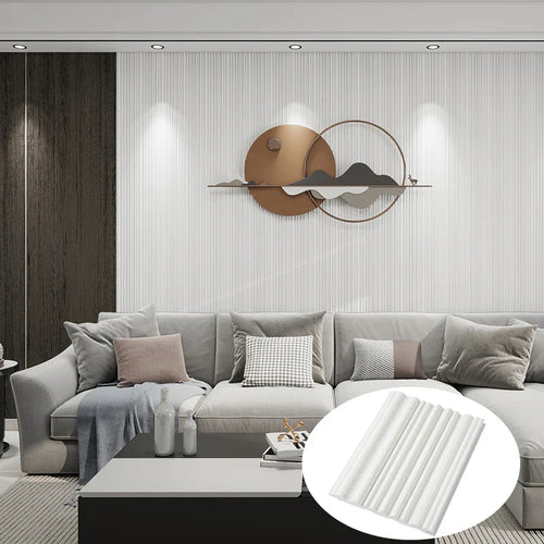 HKM-999827 Indoor Wave Pattern Wallpaper for Home Decor - 150x14 mm