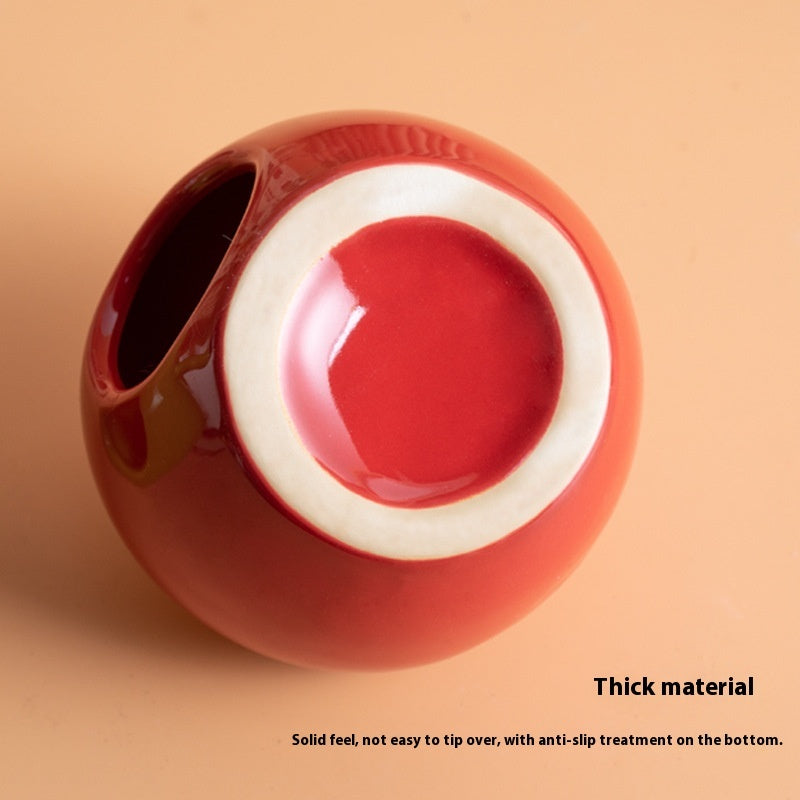 HKM-9999293 Ceramic Hamster Nest Shelter ¨C Four Seasons Universal in Red and Green