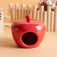 HKM-9999293 Ceramic Hamster Nest Shelter ¨C Four Seasons Universal in Red and Green