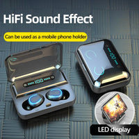HKM-999955 True Wireless Earbuds with Touch Control and HiFi Stereo Sound for Sports and Gaming
