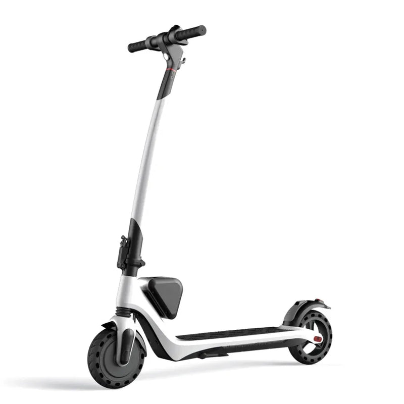 HKM-A3 Plus 27.9 Miles 36V 13Ah 468Wh 350W Single-Motor Drive Extended-Range Foldable Electric Scooter - White