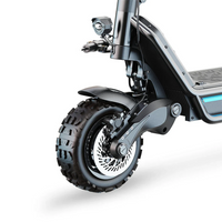 HKM-E6M 54.9 Miles 60V 31.5Ah 1890Wh 3200W Dual-Motor Drive Long-Range Off-Road Electric Scooter - Black