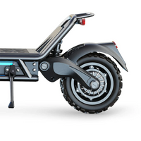 HKM-E6M 54.9 Miles 60V 31.5Ah 1890Wh 3200W Dual-Motor Drive Long-Range Off-Road Electric Scooter - Black
