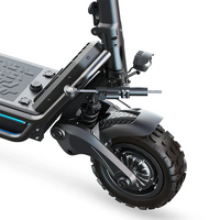 HKM-E6M 54.9 Miles 60V 31.5Ah 1890Wh 3200W Dual-Motor Drive Long-Range Off-Road Electric Scooter - Black