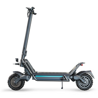 HKM-E6M 54.9 Miles 60V 31.5Ah 1890Wh 3200W Dual-Motor Drive Long-Range Off-Road Electric Scooter - Black