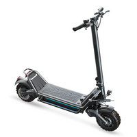 HKM-E6M 54.9 Miles 60V 31.5Ah 1890Wh 3200W Dual-Motor Drive Long-Range Off-Road Electric Scooter - Black