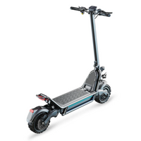 HKM-E6M 54.9 Miles 60V 31.5Ah 1890Wh 3200W Dual-Motor Drive Long-Range Off-Road Electric Scooter - Black