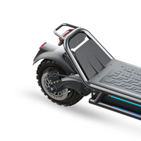 HKM-E6M 54.9 Miles 60V 31.5Ah 1890Wh 3200W Dual-Motor Drive Long-Range Off-Road Electric Scooter - Black