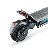 HKM-E6M 54.9 Miles 60V 31.5Ah 1890Wh 3200W Dual-Motor Drive Long-Range Off-Road Electric Scooter - Black