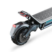 HKM-E8M 79.9 Miles 72V 38.5Ah 2772Wh 4800W Dual-Motor Drive Long-Range Off-Road Electric Scooter - Black