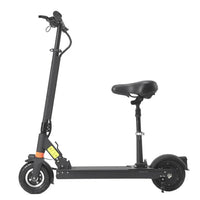 HKM-F5S 36.9 Miles 36V 18Ah 648Wh 350W Single-Motor Drive Extended-Range Foldable Electric Scooter - Black