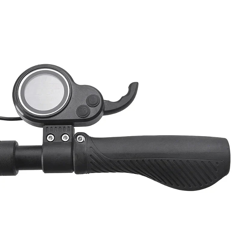 HKM-F5S 36.9 Miles 36V 18Ah 648Wh 350W Single-Motor Drive Extended-Range Foldable Electric Scooter - Black