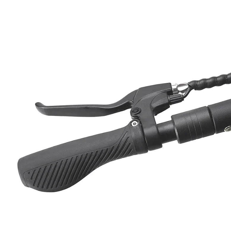 HKM-F5S 36.9 Miles 36V 18Ah 648Wh 350W Single-Motor Drive Extended-Range Foldable Electric Scooter - Black