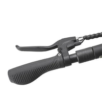 HKM-F5S 36.9 Miles 36V 18Ah 648Wh 350W Single-Motor Drive Extended-Range Foldable Electric Scooter - Black