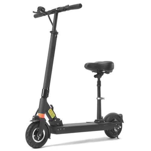 HKM-F5S 36.9 Miles 36V 18Ah 648Wh 350W Single-Motor Drive Extended-Range Foldable Electric Scooter - Black
