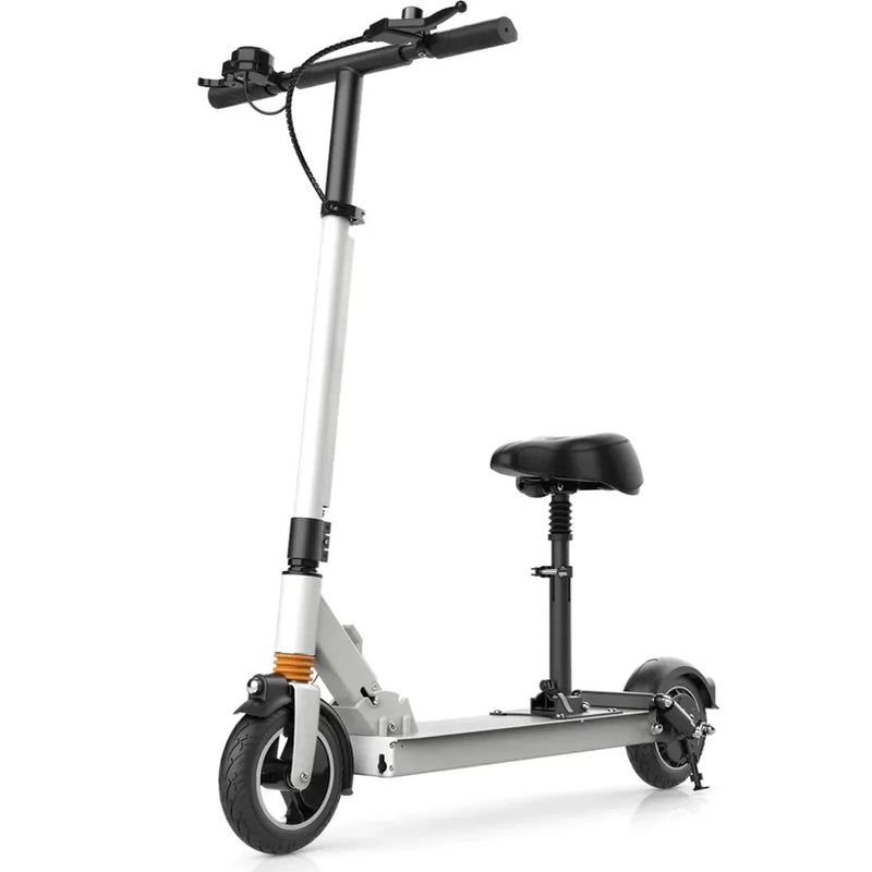 HKM-F7S 47.8 Miles 48V 24Ah 1152Wh 500W Single-Motor Drive Long-Range Foldable Electric Scooter - White