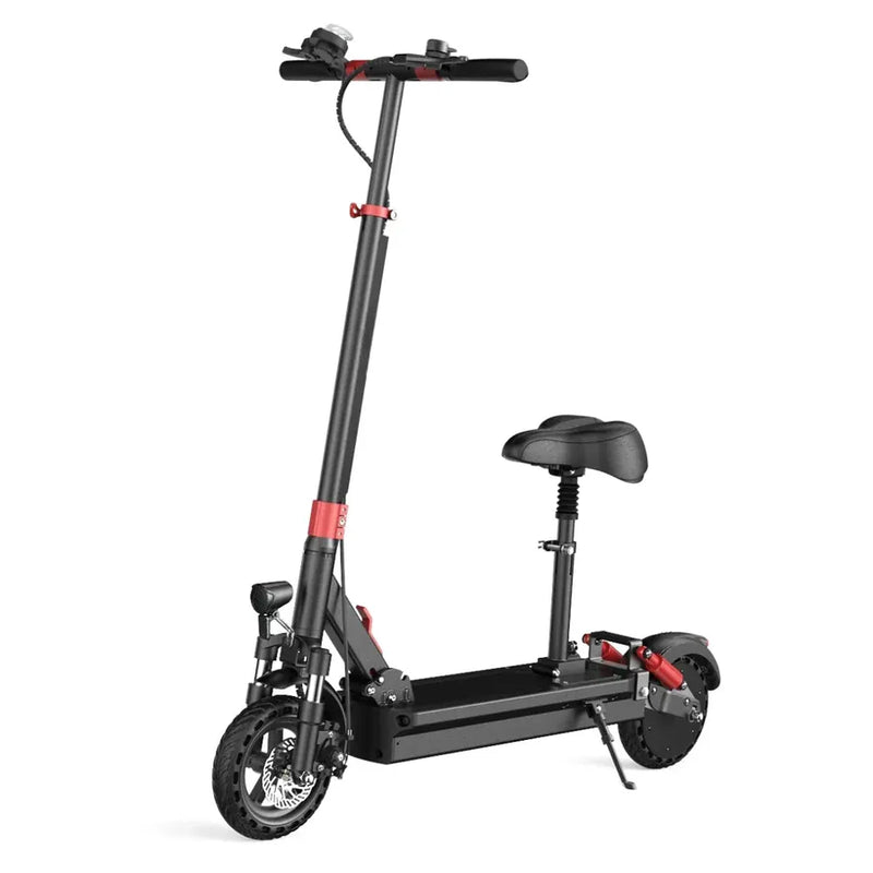 HKM-G7S 47.8 Miles 48V 24Ah 1152Wh 500W Single-Motor Drive Long-Range Foldable Electric Scooter - Black