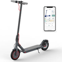 HKM-M1X 15.5 Miles 36V 7.8Ah 280Wh 350W Single-Motor Drive Long-Range Foldable Electric Scooter - Black