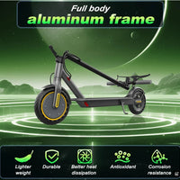 HKM-M1X 15.5 Miles 36V 7.8Ah 280Wh 350W Single-Motor Drive Long-Range Foldable Electric Scooter - Grey