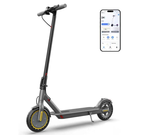 HKM-M1X 15.5 Miles 36V 7.8Ah 280Wh 350W Single-Motor Drive Long-Range Foldable Electric Scooter - Grey