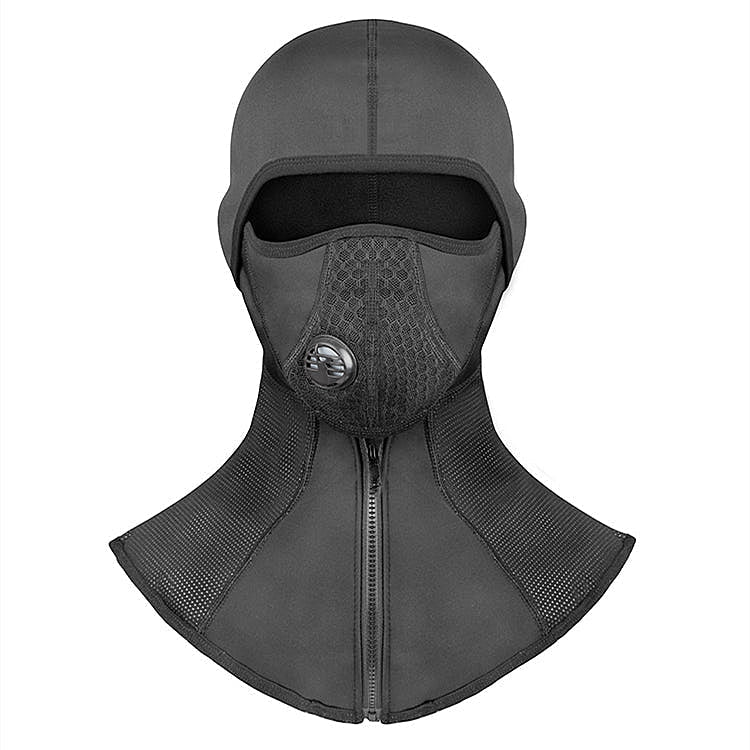 HKM-MKW-101 Touring Winter Motorcycle Balaclava - Gray
