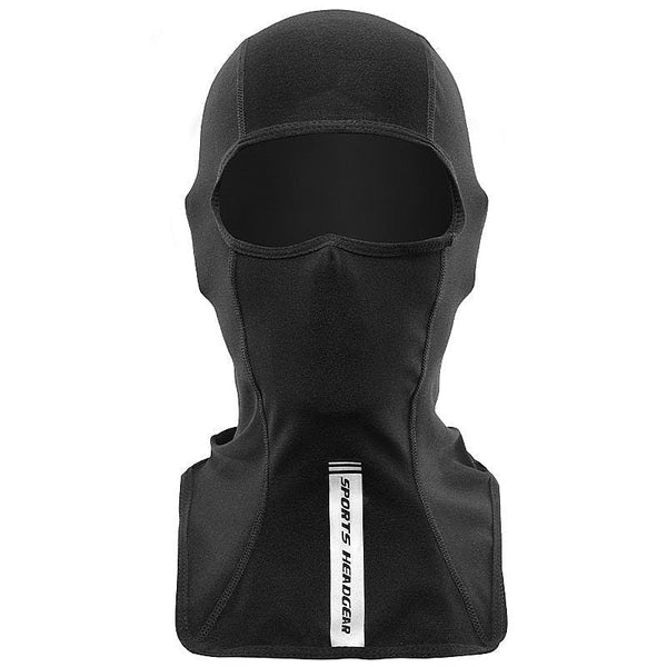 HKM-MKW-107 Touring Winter Motorcycle Balaclava - Black
