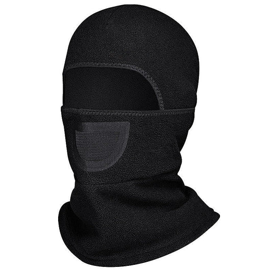 HKM-MKW-117 Touring Winter Motorcycle Balaclava - Black