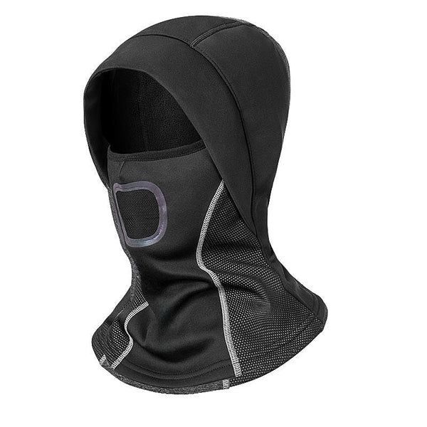 HKM-MKW-121 Touring Winter Motorcycle Balaclava - Black