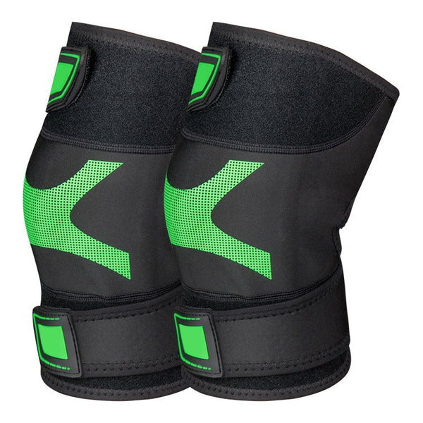 HKM-MKW-404M Winter Motorcycle Knee Guards - Black
