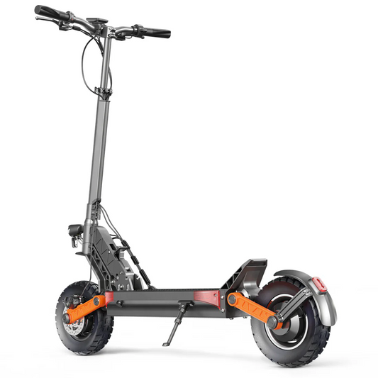HKM-S10M 55.9 Miles 60V 18Ah 1080Wh 2000W Dual-Motor Drive Long-Range Off-Road Electric Scooter - Black