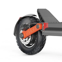 HKM-S11M 62.9 Miles 60V 22.4Ah 1344Wh 2800W Dual-Motor Drive Long-Range Off-Road Electric Scooter - Black