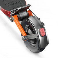 HKM-S11M 62.9 Miles 60V 22.4Ah 1344Wh 2800W Dual-Motor Drive Long-Range Off-Road Electric Scooter - Black