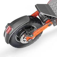 HKM-S11M 62.9 Miles 60V 22.4Ah 1344Wh 2800W Dual-Motor Drive Long-Range Off-Road Electric Scooter - Black