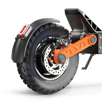 HKM-S11M 62.9 Miles 60V 22.4Ah 1344Wh 2800W Dual-Motor Drive Long-Range Off-Road Electric Scooter - Black
