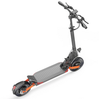 HKM-S11M 62.9 Miles 60V 22.4Ah 1344Wh 2800W Dual-Motor Drive Long-Range Off-Road Electric Scooter - Black