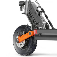 HKM-S5M 32.9 Miles 48V 13Ah 624Wh 800W Single-Motor Drive Long-Range Off-Road Electric Scooter - Black