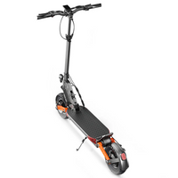 HKM-S8M 55.9 Miles 48V 26Ah 1248Wh 1600W Dual-Motor Drive Long-Range Off-Road Electric Scooter - Black