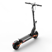HKM-T10M Pro 46.9 Miles 60V 18Ah 1080Wh 2000W Dual-Motor Drive Long-Range Off-Road Electric Scooter - Black