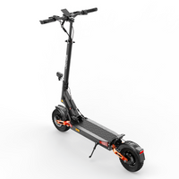 HKM-T10M Pro 46.9 Miles 60V 18Ah 1080Wh 2000W Dual-Motor Drive Long-Range Off-Road Electric Scooter - Black