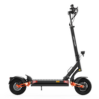 HKM-T10M Pro 46.9 Miles 60V 18Ah 1080Wh 2000W Dual-Motor Drive Long-Range Off-Road Electric Scooter - Black