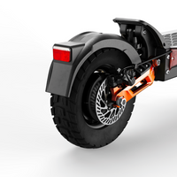 HKM-T10M Pro 46.9 Miles 60V 18Ah 1080Wh 2000W Dual-Motor Drive Long-Range Off-Road Electric Scooter - Black