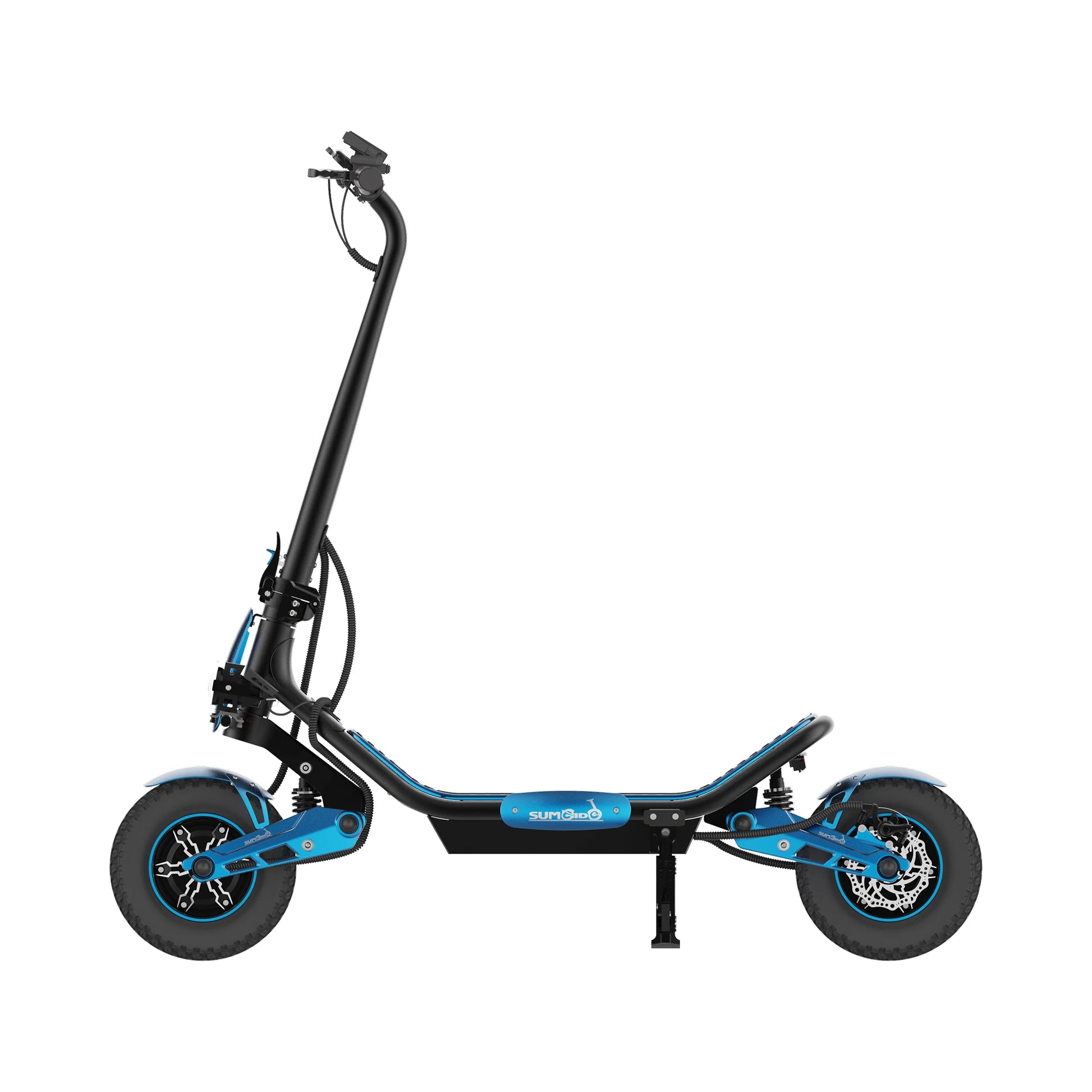 HKM-Z3M 43.5 Miles 60V 23Ah 1380Wh 3000W Dual-Motor Drive Long-Range Foldable Electric Scooter - Black