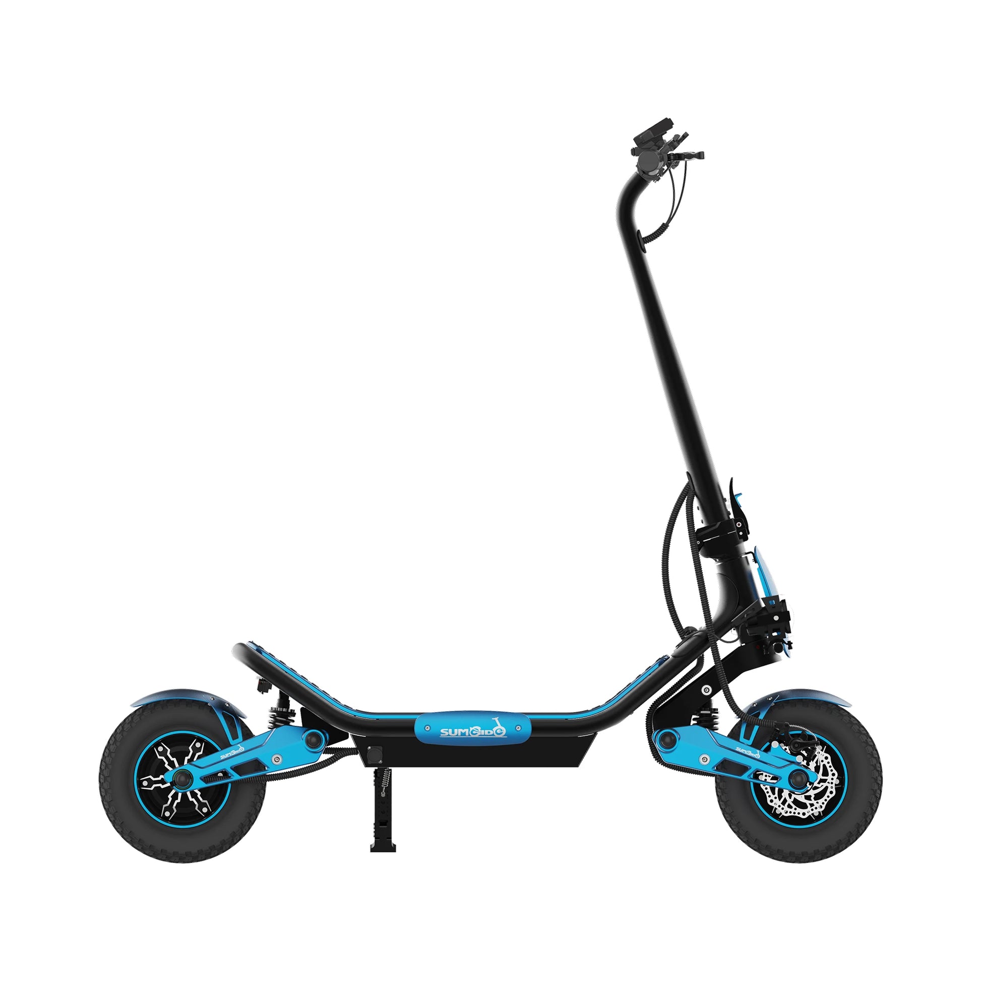 HKM-Z3M 43.5 Miles 60V 23Ah 1380Wh 3000W Dual-Motor Drive Long-Range Foldable Electric Scooter - Black