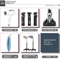 HKM-324499 Mini Size Electric Facial Hair Removal Shaver for Women with Dual Function Nose Trimmer