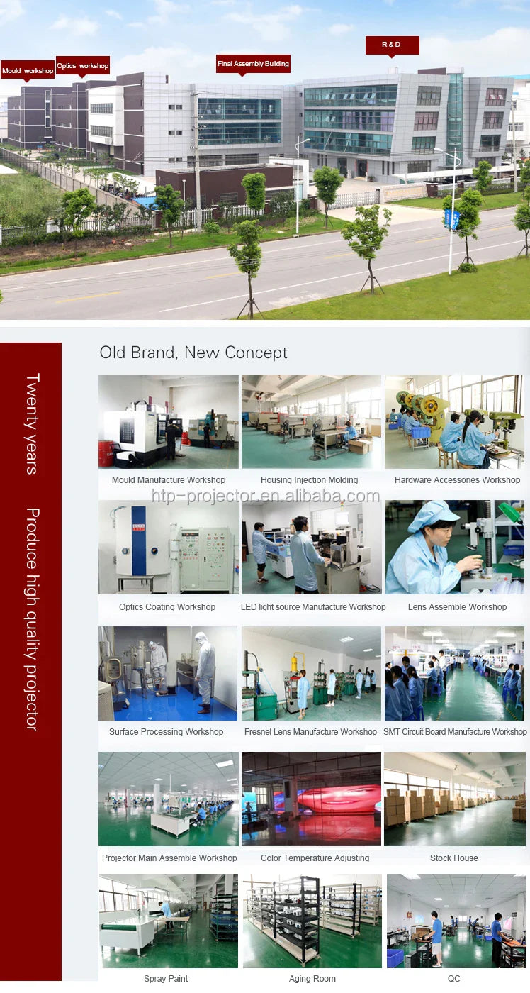 KTX-796435 1080P Wi-Fi Home Projector with Android OS, Auto Keystone, and Built-in Speaker, 40-200 Inch Projection Size