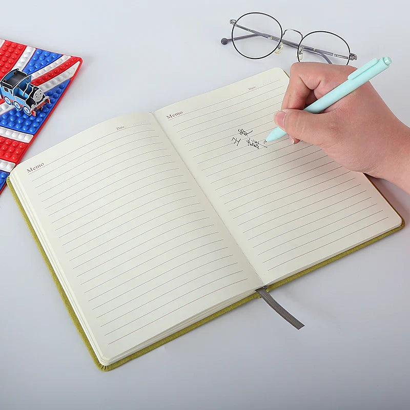 KTX-030547 Custom A5 Hardcover Notebooks with Various Paper Options and Binding Styles