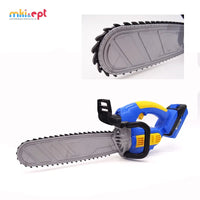 HKM-556371 Kids Electronic Chainsaw Mechanic Toy Set - Realistic Gardening Tools for Ages 2-7, Safe Plastic Design
