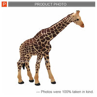 HKM-097619 5-Inch Plastic Giraffe Toy for Kids - Unisex Animal Figurine Ideal for Ages 2 to 7