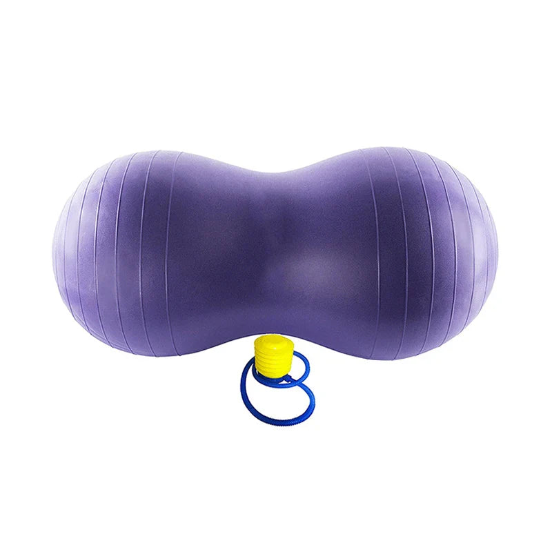 HKM-566931 Peanut Shaped Fitness Yoga Ball for Exercise and Labour Support 45x90cm in Various Colours