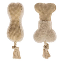HKM-487379 Indestructible Plush Squeaky Chew Toy Set for Dogs – Includes 18cm Toys